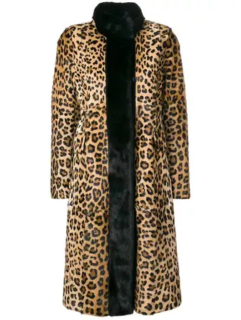 Simonetta Ravizza Leopard Print Fur Coat - Farfetch