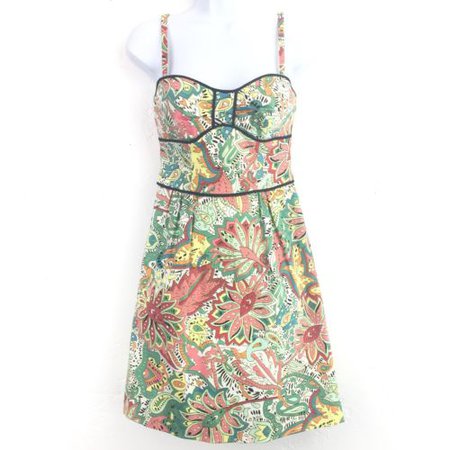 Nanette Lepore Women's Dress Floral Convertible Bustier Straps Size 2 | eBay