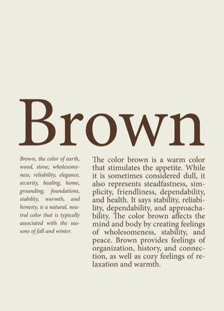 brown fashion photography