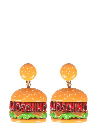 moschino burger earrings - Pesquisa Google