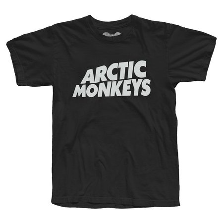 Arctic Monkeys 'CLASSIC LOGO' BLACK T-SHIRT