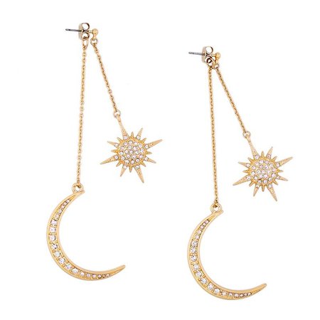 Sun & Moon Ear Jacket Earrings - Almost SOLD OUT! – The Songbird Collection