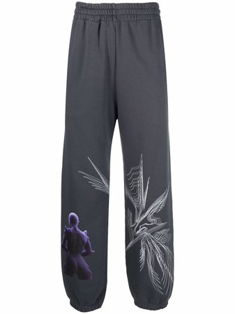 A BETTER MISTAKE Transhuman abstract-print Track Trousers - Farfetch