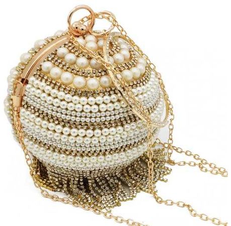 pearls purse