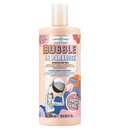 Soap & Glory Call of Fruity Bubble in Paradise Refreshing Shower Gel 500ml - Boots GBP6.50