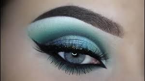 teal makeup look - Google Search