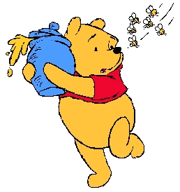 winnie pooh running - Google Search