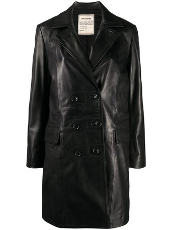Zadig&Voltaire Magic double-breasted Coat - Farfetch