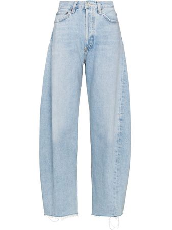 AGOLDE Luna high-waisted Tapered Jeans - Farfetch