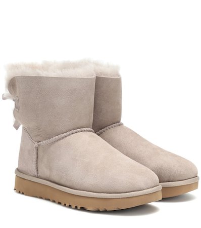 Mini Bailey Bow II suede boots