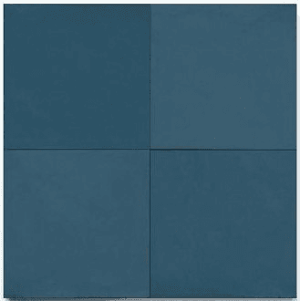 federal blue solid square 8"x8"x5/8" sample