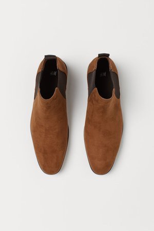 Chelsea-style Boots - Light brown - Men | H&M US