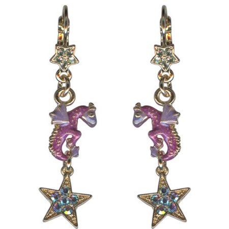Dragonmoon.ca | Celestial Dragon Earrings, Pink/Purple