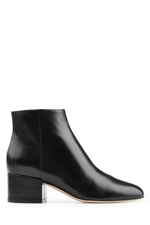 Sergio Rossi - Virginia Leather Ankle Boots - Sale!