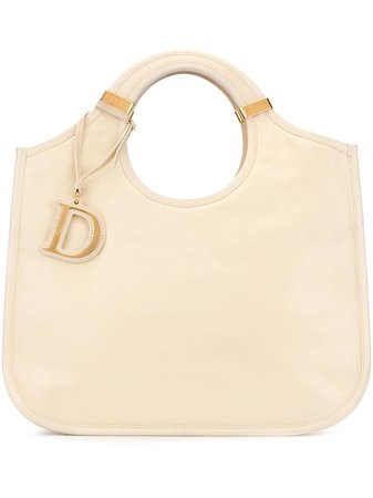 Christian Dior Pre-Owned square tote $558 - Buy Online VINTAGE - Quick Shipping, Price
