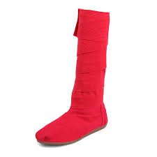 red wrap boots - Google Search