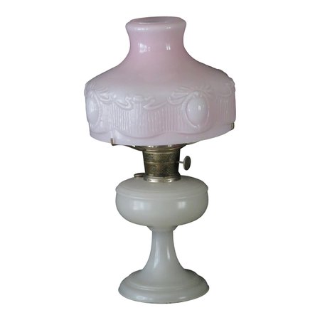 Antique Turn-Of-The-Century Aladdin Co. Venetian Oil Gas Kerosene Lamp | Chairish