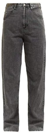 Lex Straight Leg Jeans - Womens - Grey