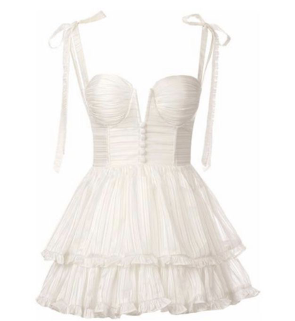 Adeirlina | white dress short