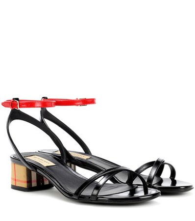 Anthea leather sandals