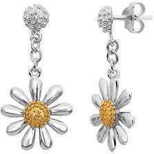 daisy earrings