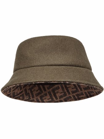 Fendi Felted Wool Bucket Hat - Farfetch