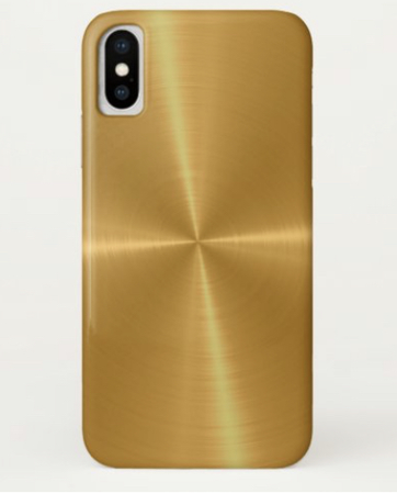 gold phone case