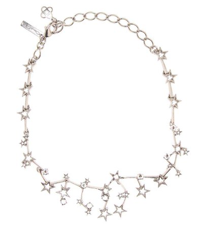 OSCAR DE LA RENTA Crystal-embellished necklace