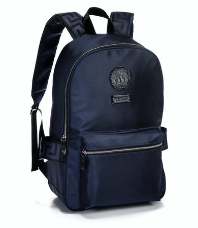 Versace blue backpack