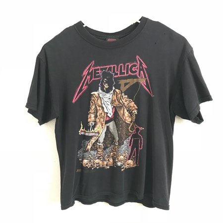 Vintage Shirts | Vtg 94 Metallica Unforgiven Tshirt | Poshmark