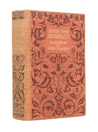 Sense and Sensiblity by Jane Austen, printed 1896 / 1905