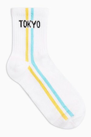 Tokyo Stripe Tube Socks | Topshop