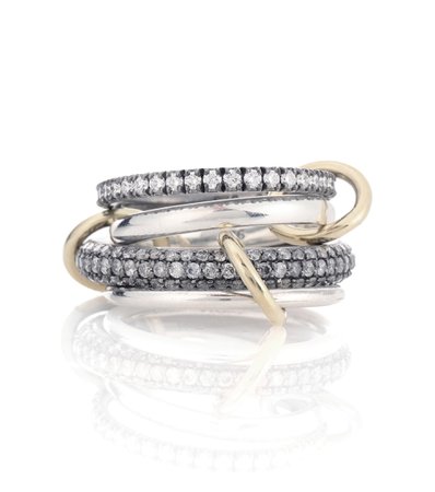 SPINELLI KILCOLLIN Ring Vega SG mit Diamanten aus 18kt Gelb- und Weißgold