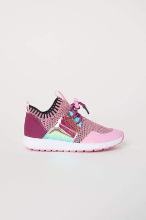 Fully-fashioned Sneakers - Pink