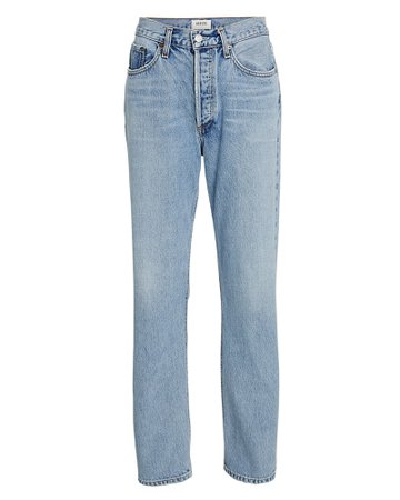 AGOLDE Lana Straight-Leg Jeans | INTERMIX®