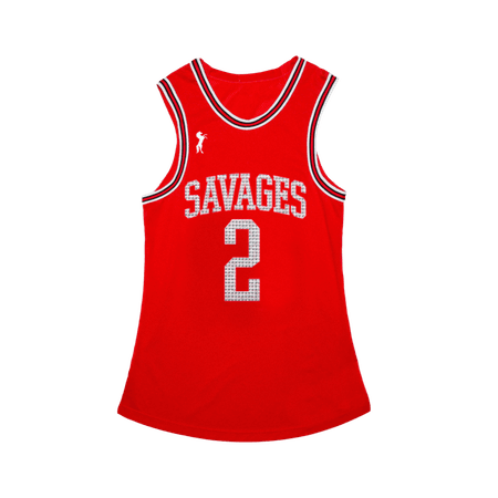 Savages Red Basketball Jersey – Megan Thee Stallion