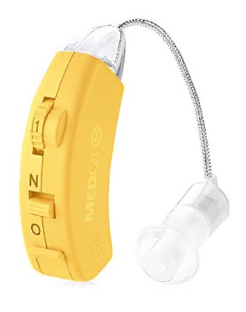 hearing aid BTE-yellow