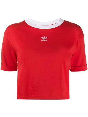 Adidas Cropped T-shirt - Farfetch