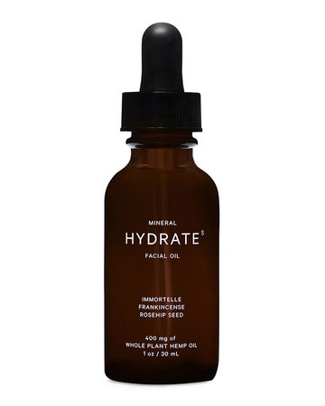Mineral 1 oz. Hydrate Facial Oil with CBD