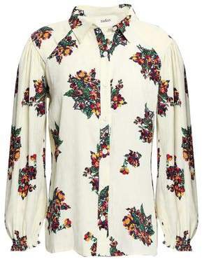 Feliz Floral-print Jacquard Shirt