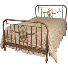 vintage wrought-iron bed
