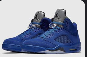 blue Jordan 5
