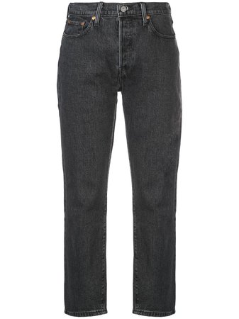 Levi's 501 Cropped Jeans - Farfetch