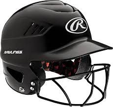softball helmet with cage rawlings - Google Search