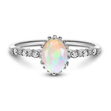 opal rings - Google Search