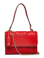 Fleming Small Convertible Shoulder Bag (Brilliant Red) (4799 kr) - Tory Burch - Väskor | Boozt.com