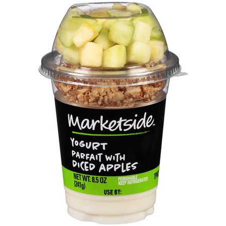 *clipped by @luci-her* Marketside Yogurt Parfait with Diced Apples