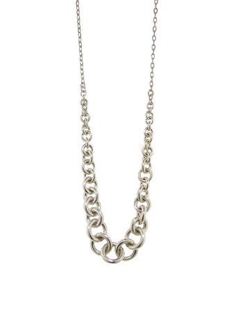 Ten Thousand Things - Long Silver Tapered Necklace - Ylang 23