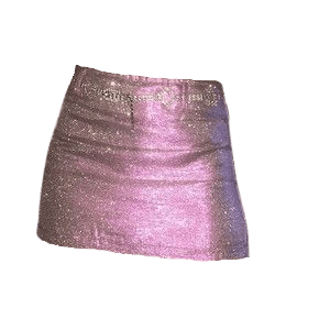 UNIF Daria Sparkle Skirt