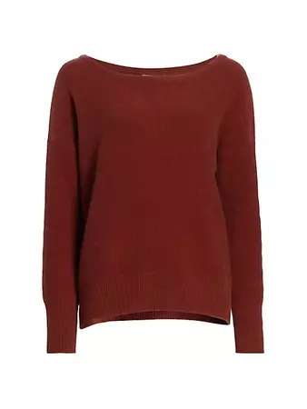 Shop Vince Boatneck Cashmere Sweater | Saks Fifth Avenue
